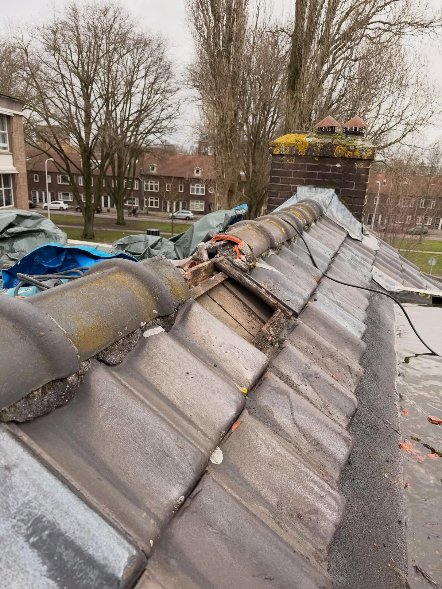 schoorsteen verwijderen